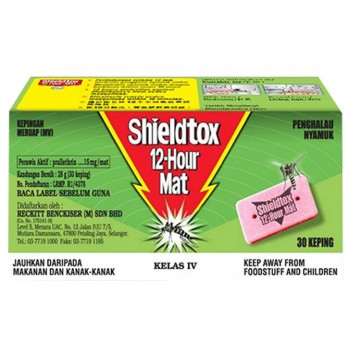 Shieldtox 12 Hours Mat Refill 30 pieces