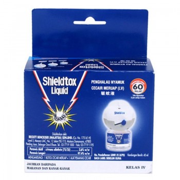 Shieldtox Liquid LED 60N Refill Twin Pack 45ml