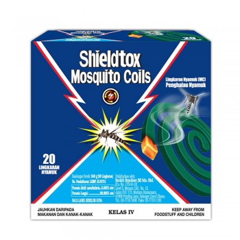 Shieldtox 8 hours Mosquito Coil 20 pieces