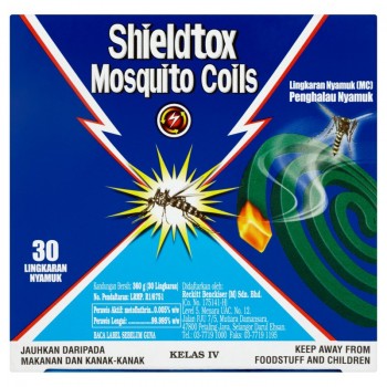 Shieldtox 8 hours Mosquito Coil 30 pieces