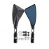 MBM Black Motorcycle Rear-view Mirror