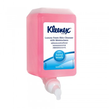 KLEENEX® GENERAL* Luxury Foam Skin Cleanser - 1000ml, Pink