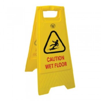 A-Standing Caution Sign -CAUTION WET FLOOR  
