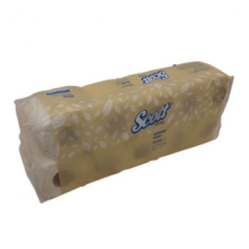 SCOTT® 2-Ply Small Roll Tissue (Unwrapped - 160s) - 10rolls x 160sheets