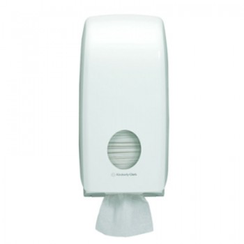 SCOTT® AQUARIUS Hygienic Bath Tissue Dispenser - White