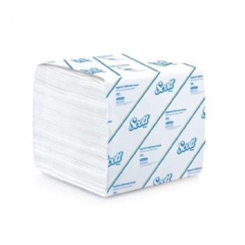 SCOTT® Hygienic Bathroom 1-Ply Tissue (Non-Embossed) 460sheets