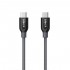 Anker PowerLine+ 3ft USB-C to USB-C 2.0 Cable Gray (0.9m)