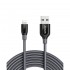 Anker PowerLine+ 10ft Lightning Connector Cable Gray (3M)