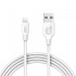 Anker PowerLine+ 6ft MFI Lightning Connector Cable White (1.8M)