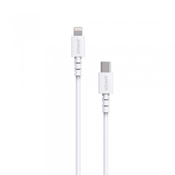 Anker PowerLine Select USB-C to Lightning Connector Cable White (0.9M)