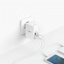 Anker PowerPort 4 Lite 4 Port Wall Charger (UK and EU Plugs) - White