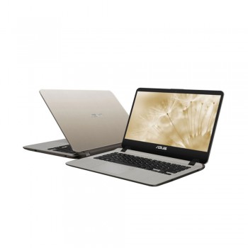 Asus Vivobook A407U-ABV569T 14" HD Laptop - Pentium 4417U, 4gb ddr4, 256gb ssd, Intel, W10, Gold