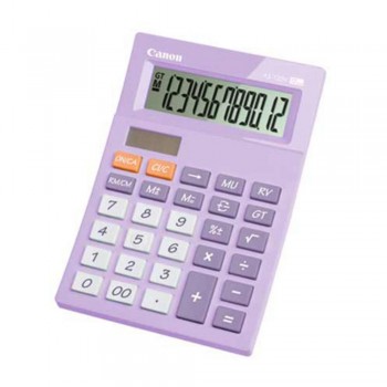 Canon AS-120V-PU Arc Design 12 Digits Calculator (Purple)