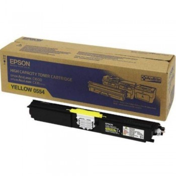 Epson SO50554 High Cap Yellow Toner Cartridge (Item No: EPS SO50554)