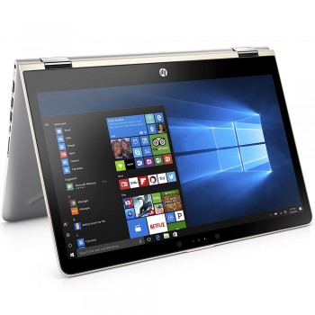 HP Pavilion X360 14-ba079TX 14" FHD Touch Laptop -  i7-7500U, 4gb ram, 1tb hdd, mx940, W10H, Gold