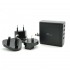 Innoz InnoPower TQ4 4 Port QC3.0 Travel Charger (with US, UK, EU, AU Plug Adaptor) - Black