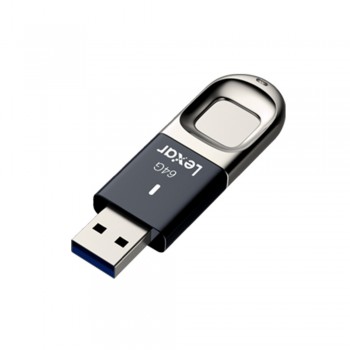 Lexar Jumpdrive F35 64GB Fingerprint USB 3.0 Flash Drive (up to 150MB/s read)