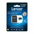 Lexar microSDXC 633X 128GB with SD Adapter U3 (up to 95MB/s read, Write 45MB/s)