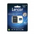 Lexar High-Performance microSDHC 633X 16GB with SD Adapter (up to 95MB/s read)