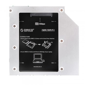 Orico L95SS Laptop Hard Drive Mount for 9.5mm Optical Drive Bay