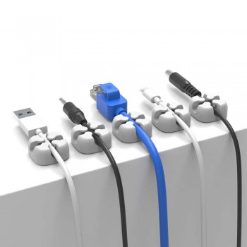 Orico CBSX Desktop Multipurpose Silicone Cable Manager - Grey