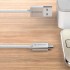 Orico EDC-10 1m Strong Nylon Braided Micro USB Fast Charging Data Cable - Silver