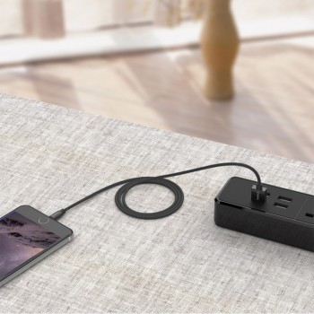 Orico LTF 1M Lightning Charge & Data Cable with Nylon Braided - Black