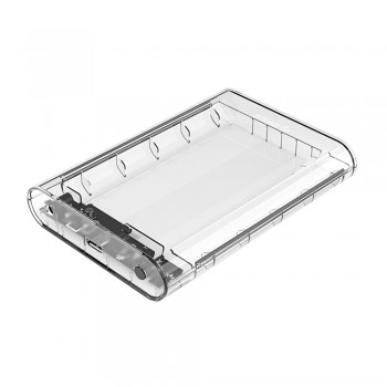Orico 3139U3 USB 3.0 3.5" SATA III 6Gbps HDD External Enclosure - Transparent