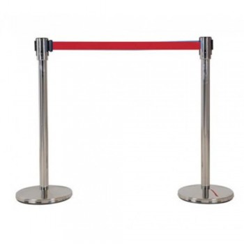 Retractable Q-UP Stand QP33R - (Red) (Item No: G05-74R)