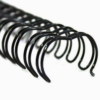 M-Bind Double Wire Bind 2:1 A4 - 1"(25.4mm) X 23 Loops, 50pcs/box, Black