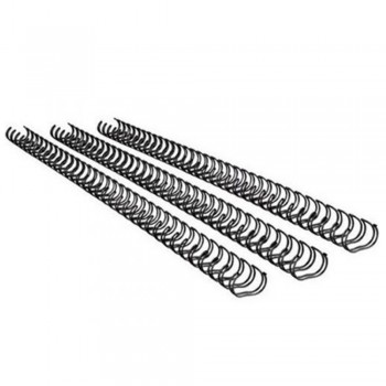 M-Bind Double Wire Bind 2:1 A4 - 1-1/4"(32mm) X 23 Loops, 30pcs/box, Black