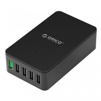 Orico QSE-5U QC2.0 5 Port Desktop Charger Max 5V8A