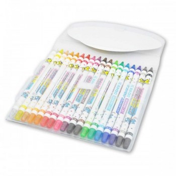 Buncho Twistable Color Pencils - 18 colors