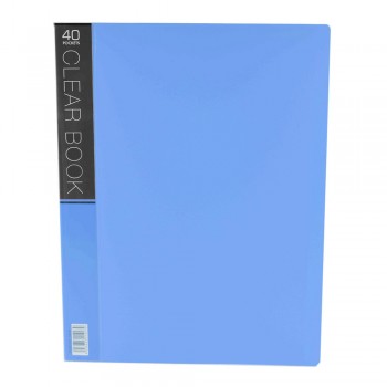 CBE Merry Colour Clear Book VK40 A4 - Blue (Item No: B10-56) A1R5B27