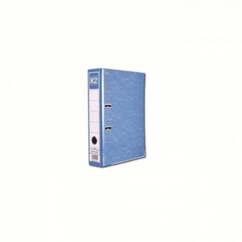 K2 8997 Fancy Hard Cover Arch File (Blue) - 3", 1 pcs