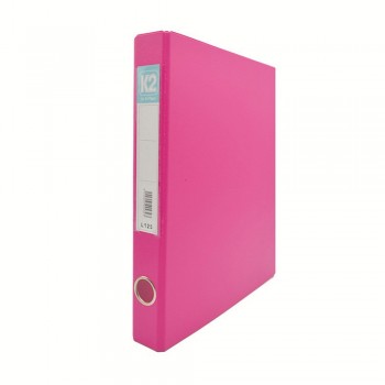 L125 25mm 2D Glue Ring File A4 - Fancy Pink