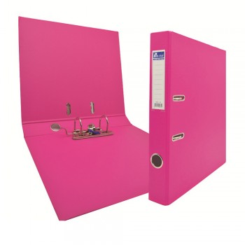 EMI PVC 50mm Lever Arch File A4 - Fancy Pink