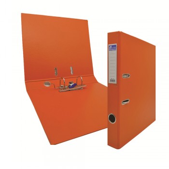 EMI PVC 50mm Lever Arch File A4 - Orange