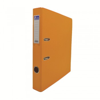 EMI PVC 50mm Lever Arch File F4 - Fancy Orange
