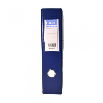 EMI PVC 75mm Lever Arch File A4 - Dark Blue