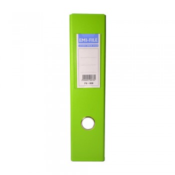 EMI PVC 75mm Lever Arch File A4 - Fancy Green