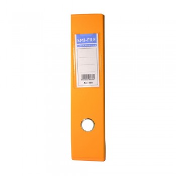 EMI PVC 75mm Lever Arch File A4 - Fancy Orange