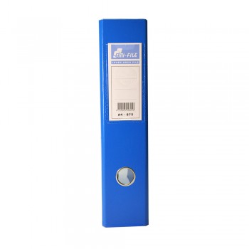 EMI PVC 75mm Lever Arch File A4 - Sea Blue