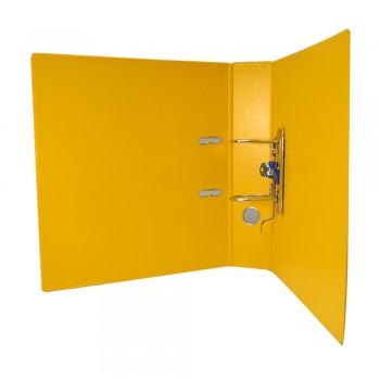 EMI PVC 75mm Lever Arch File A4 - Yellow