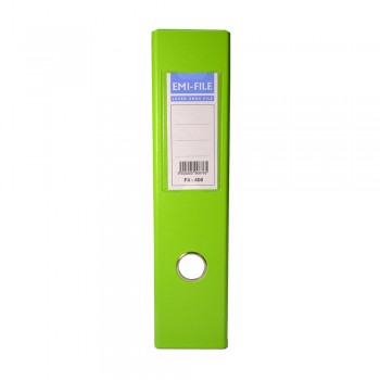 EMI PVC 75mm Lever Arch File F4 - Fancy Green