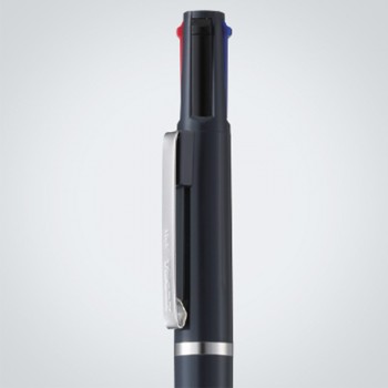 Zebra 4C-ZZ 4 Colour Ball-Point Pen Solid Black