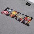 Marvel Kawaii Series Marvel Tee (Gray, Size S)