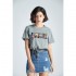 Marvel Kawaii Series Marvel Tee (Gray, Size M)