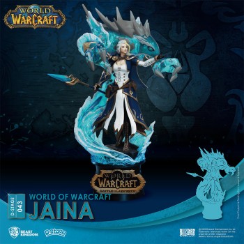 Beast Kingdom DS-043 World of Warcraft WoW Jaina Diorama Stage Figure Statue