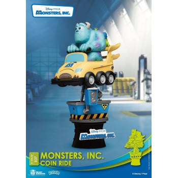 Disney Pixar : Diorama Stage : Coin Ride - Monsters INC. (DS-037)